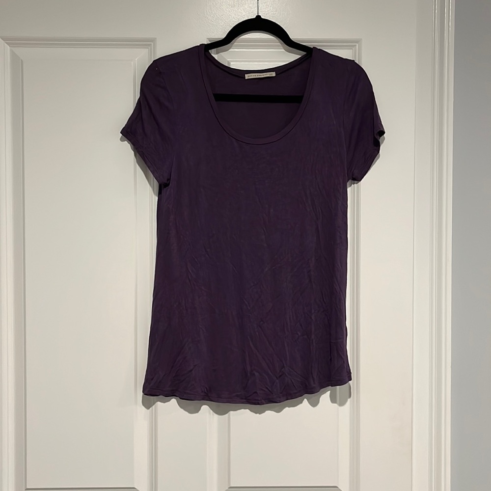 Women’s soft purple blouse